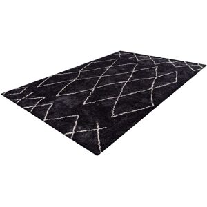 calo-deluxe Hochflor-Teppich »Elvar-4000«, rechteckig, besonders weich durch... anthrazit Größe B/L: 200 cm x 290 cm