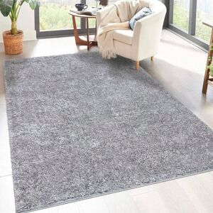 Carpet City Hochflor-Teppich »City Shaggy«, rechteckig, Robuster Langflor... grau Größe B/L: 100 cm x 200 cm