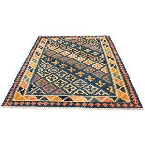 morgenland Wollteppich »Kelim - Oriental - 208 x 154 cm - mehrfarbig«,... Mehrfarbig Größe B/L: 154 cm x 208 cm