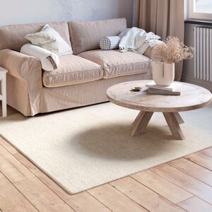 Myflair Möbel & Accessoires Wollteppich »Isra«, rechteckig, Kurzflor, Handweb... creme Größe B/L: 150 cm x 80 cm