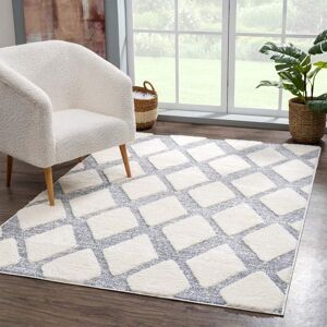 Carpet City Hochflor-Teppich »Focus 4497«, rechteckig, besonders weich,... grau Größe B/L: 80 cm x 150 cm