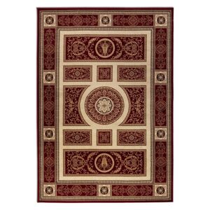 NOURISTAN Teppich »Guzara«, rechteckig, Orient Teppich, Kurzflor, weich,... Rot Größe B/L: 160 cm x 235 cm