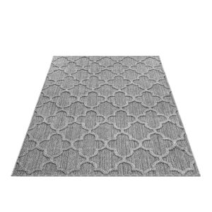 Ayyildiz Teppiche Outdoorteppich »PATARA 4951«, rechteckig, Pflegeleicht /... GREY Größe B/L: 160 cm x 230 cm