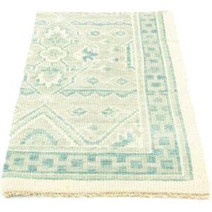 morgenland Wollteppich »Designer Teppich handgeknüpft beige«, rechteckig,... Beige Größe B/L: 62 cm x 95 cm