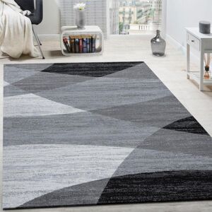 Paco Home Teppich »Fiesta 110«, rechteckig, Kurzflor, Designer Teppich, ideal... grau Größe B/L: 60 cm x 100 cm