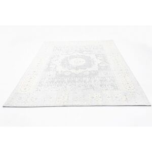 morgenland Teppich »Designer Teppich handgetuftet beige«, rechteckig, Viskose beige Größe B/L: 140 cm x 240 cm