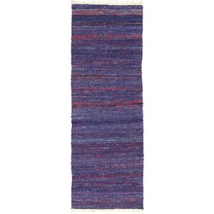 morgenland Läufer »Gabbeh Teppich Elegance«, rechteckig, Viskose Lila Größe B/L: 70 cm x 200 cm