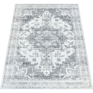 Paco Home Teppich »Cambridge 462«, rechteckig, Kurzflor, orientalisches... Grau Größe B/L: 60 cm x 100 cm