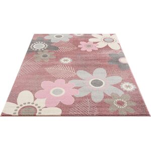 Lüttenhütt Kinderteppich »Johanna«, rechteckig, Design mit Blumen, ideale... pink Größe B/L: 240 cm x 320 cm