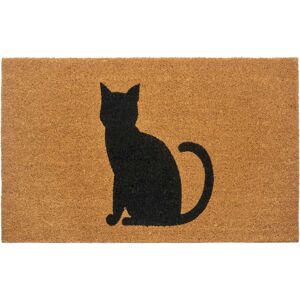 HANSE Home Fussmatte »Cat«, rechteckig, Kokos, Schmutzfangmatte, Outdoor,... braun Größe B/L: 45 cm x 75 cm