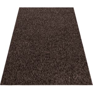 Ayyildiz Teppiche Teppich »Nizza 1800 Kurzflorteppich«, rechteckig,... braun Größe B/L: 80 cm x 150 cm