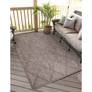 Carpet City Teppich »In-& Outdoorteppich Santorini 457, 3D-Effekt,... braun Größe B/L: 140 cm x 200 cm