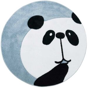 Carpet City Kinderteppich »Bueno Kids 1389«, rund, Spielteppich, Panda-Bär,... blau Größe Ø 120 cm