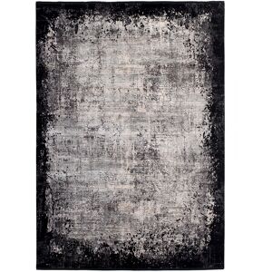 WK WOHNEN Teppich »BORDER«, rechteckig, hochwertiger Viskoseanteil,... dunkelgrau Größe B/L: 200 cm x 290 cm