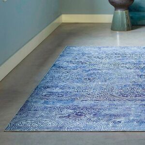 Wecon home Teppich »Grace«, rechteckig blau/silberfarben Größe B/L: 160 cm x 230 cm