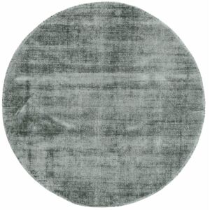 carpetfine Teppich »Ava Viskoseteppich«, rund, Seidenoptik, leichter Glanz,... mint Größe Ø 120 cm