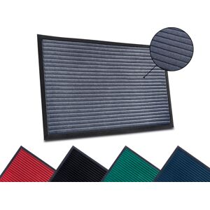 HANSE Home Fussmatte »High Low Striped Mat«, rechteckig, Schmutzfangmatte,... Grau Größe B/L: 40 cm x 60 cm