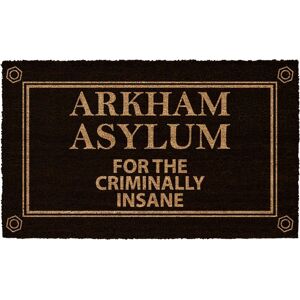 Batman Fußmatte - Arkham Asylum - schwarz/beige