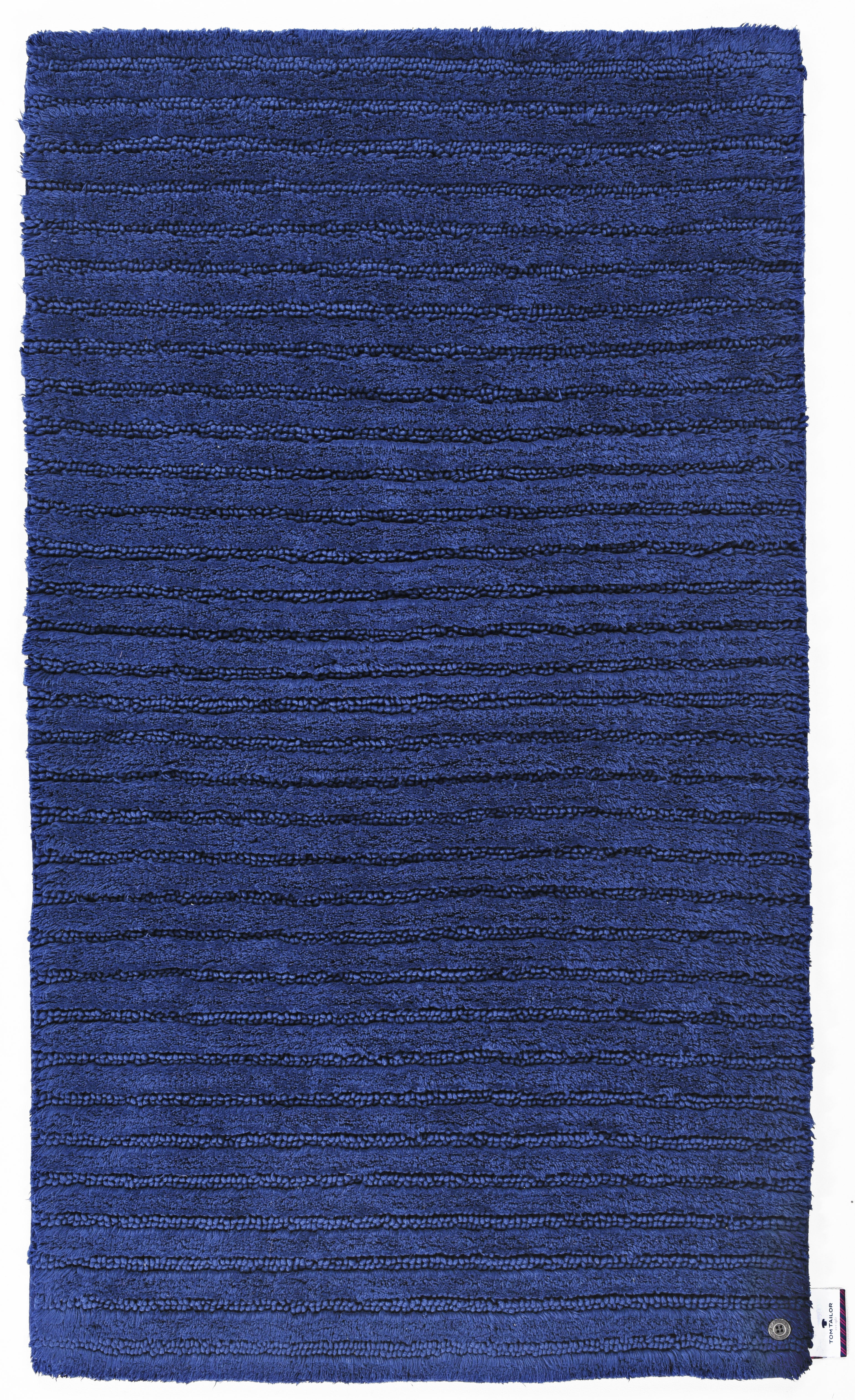 TOM TAILOR Badematte »Cotton Stripes«, Höhe 20 mm, rutschhemmend beschichtet,... blau Größe quadratisch 60x60 cm rechteckig 60x100 cm rechteckig 70x120 cm