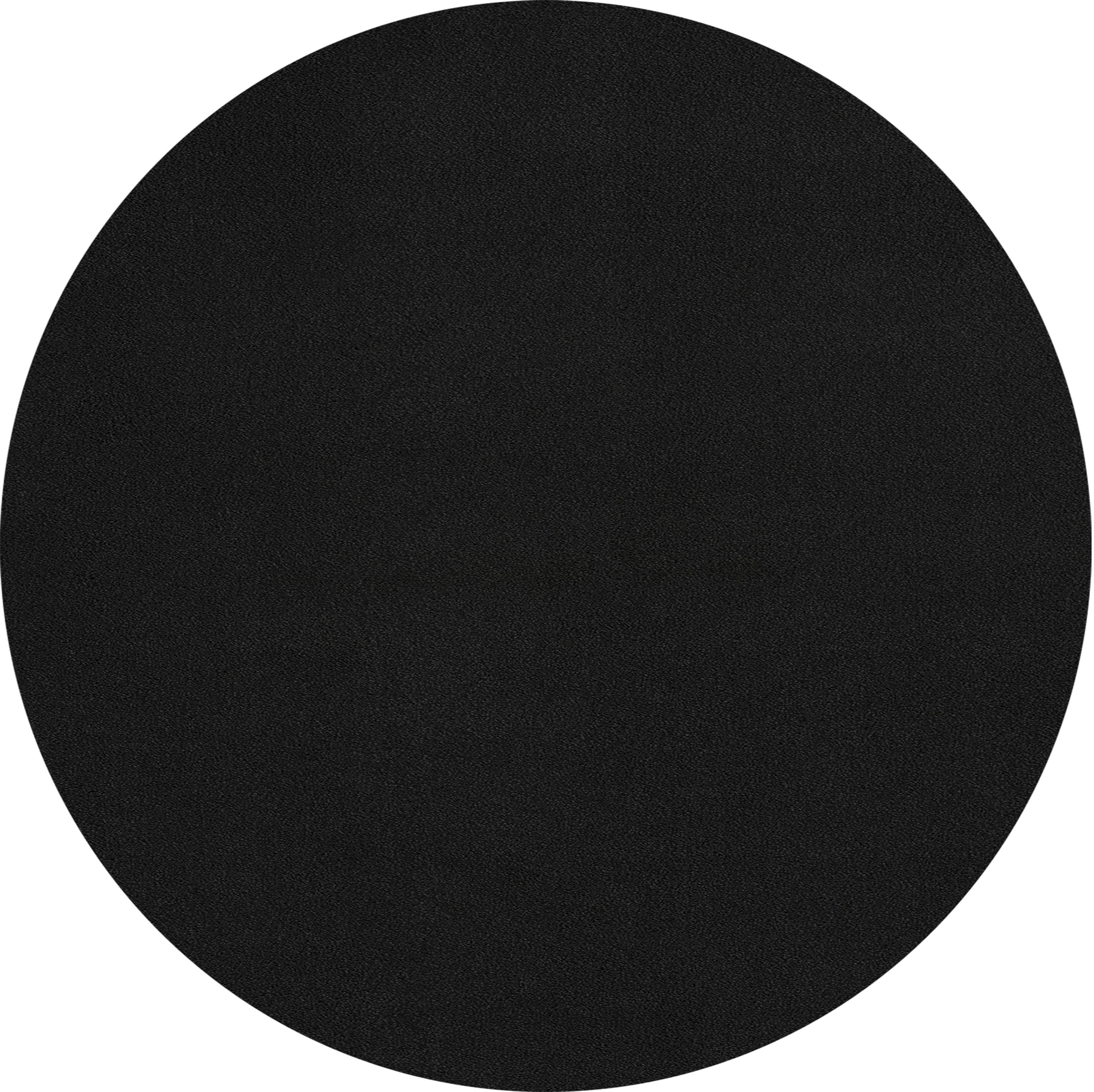 merinos Teppich »Montana«, rund, 20 mm Höhe, Wohnzimmer schwarz Größe