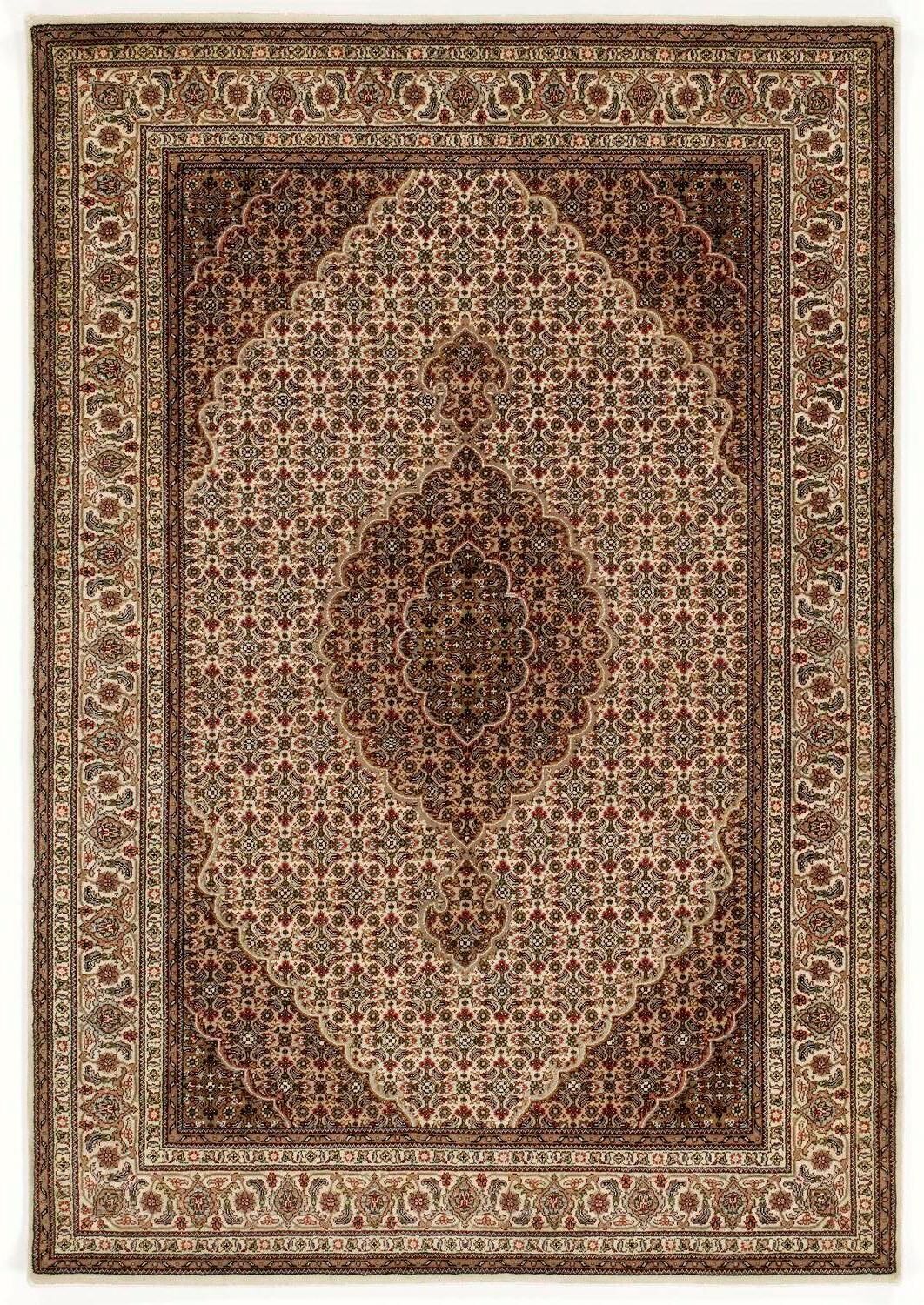 OCI DIE TEPPICHMARKE Orientteppich »Cavari Mahi«, rechteckig, 5 mm Höhe,... beige Größe 250x350 cm