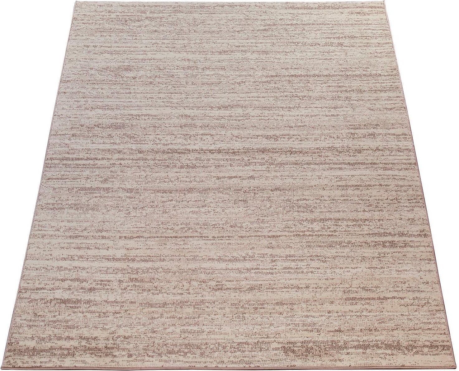 Paco Home Teppich »ECE 900«, rechteckig, 14 mm Höhe, Kurzflor, melierte... beige Größe 70x140 cm