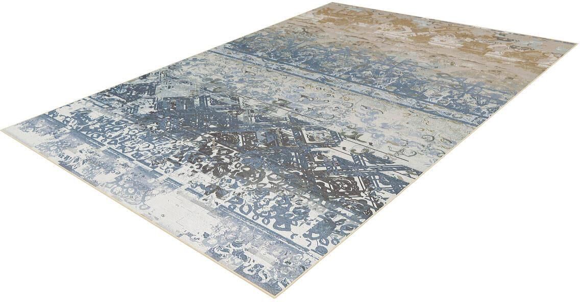 Arte Espina Teppich »Flash 2707«, rechteckig, 9 mm Höhe, feiner Chenille... blau Größe 40x60 cm 80x150 cm