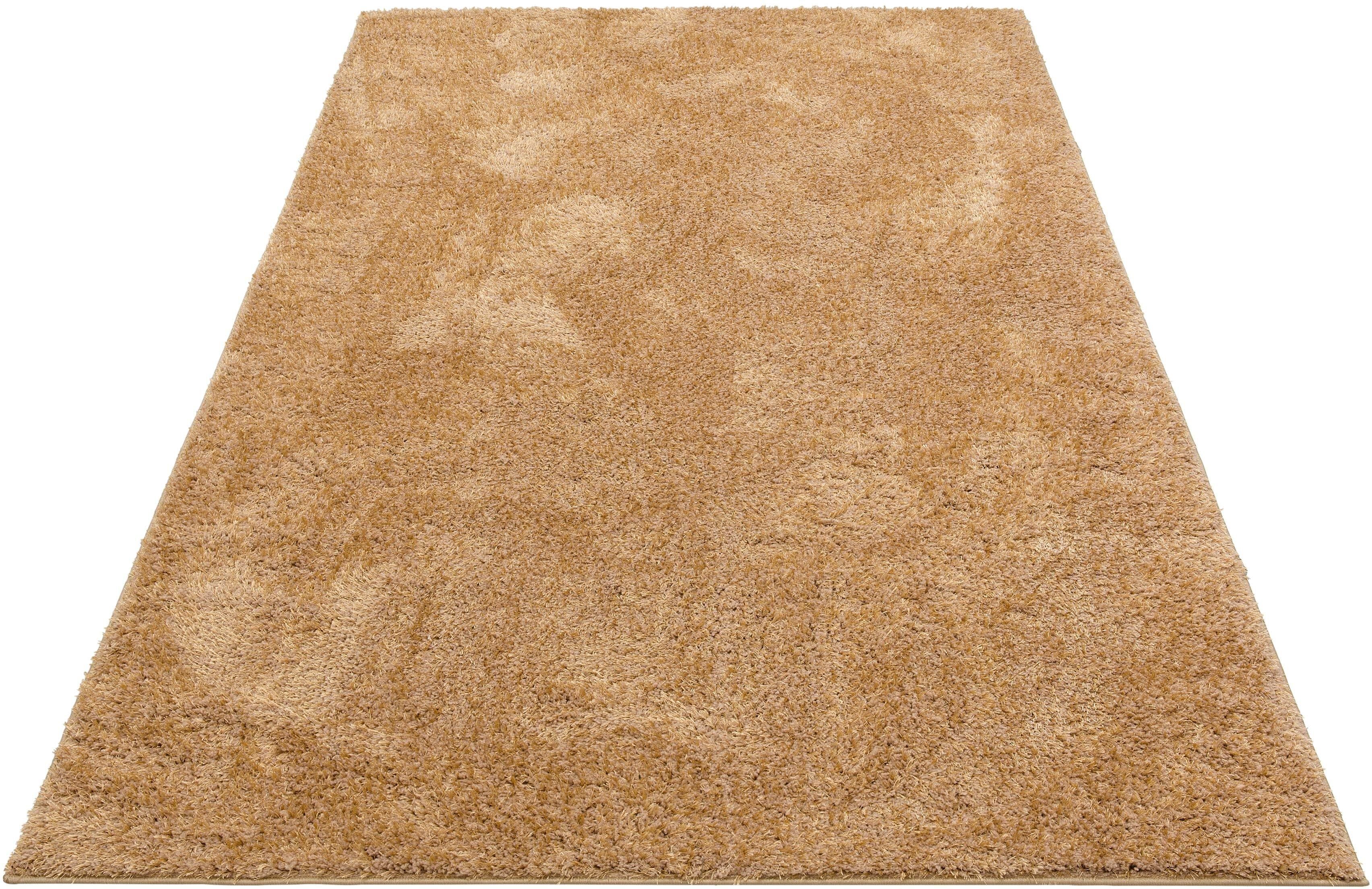 andas Hochflor-Teppich »Menka«, rechteckig, 30 mm Höhe, Wohnzimmer beige Größe 120x180 cm 160x230 cm 200x200 cm 200x290 cm 240x320 cm 280x390 cm 60x90 cm 70x140 cm