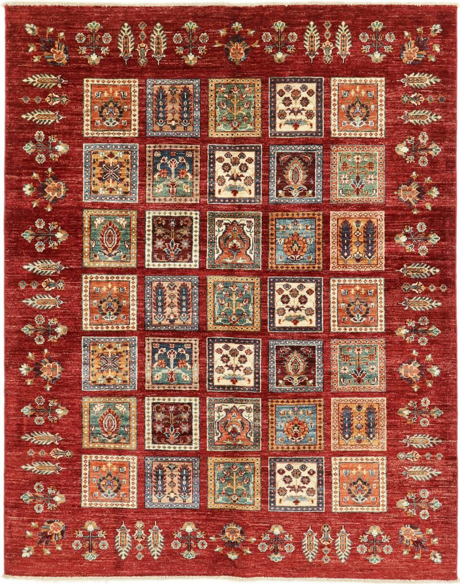 Nain Trading Arijana Bakhtiari 191x155 Braun/Orange (Wolle, Pakistan, Handgeknüpft)