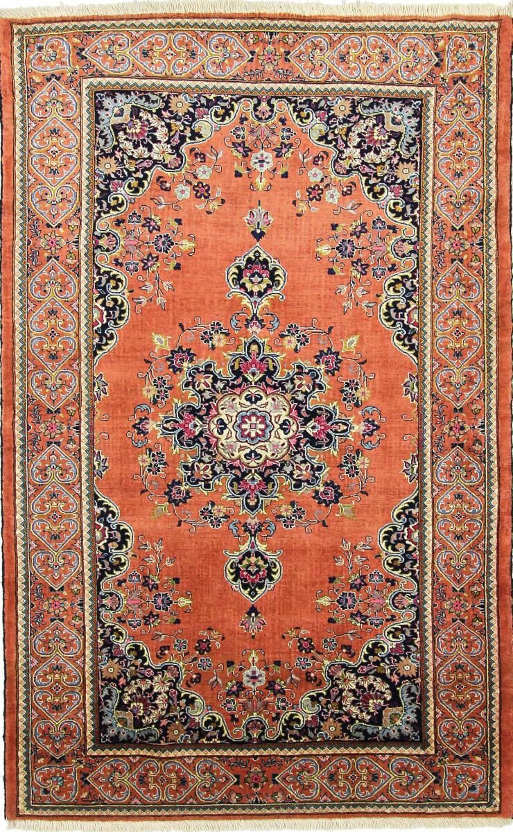 Nain Trading Persischer Ardebil Teppich 219x134 Beige/Rot (Wolle, Persien/Iran, Handgeknüpft)