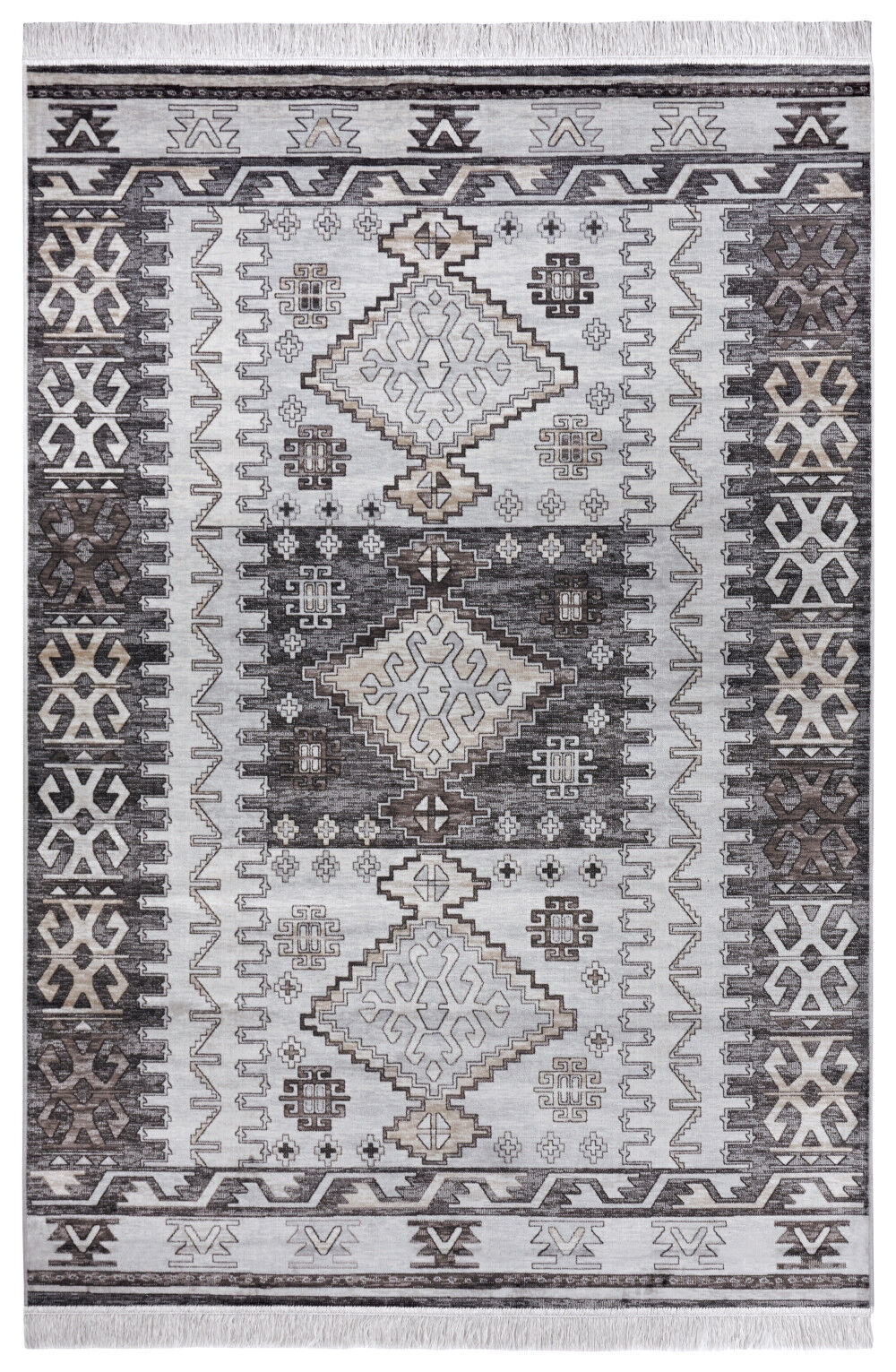 ELLE Decoration koberce Kusový koberec Ghazni 105044 Grey, Multicolored - 135x195 cm
