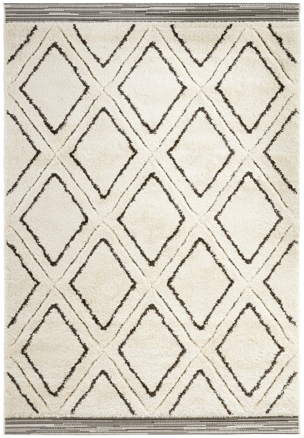Mint Rugs - Hanse Home koberce Kusový koberec Norwalk 105101 cream black - 160x230 cm