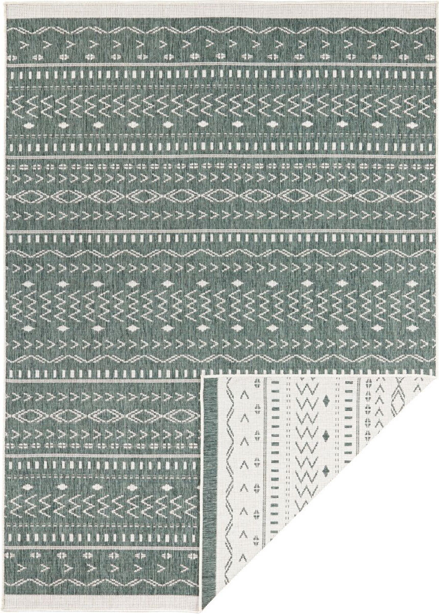 NORTHRUGS - Hanse Home koberce Kusový koberec Twin Supreme 103440 Kuba green creme - 80x250 cm