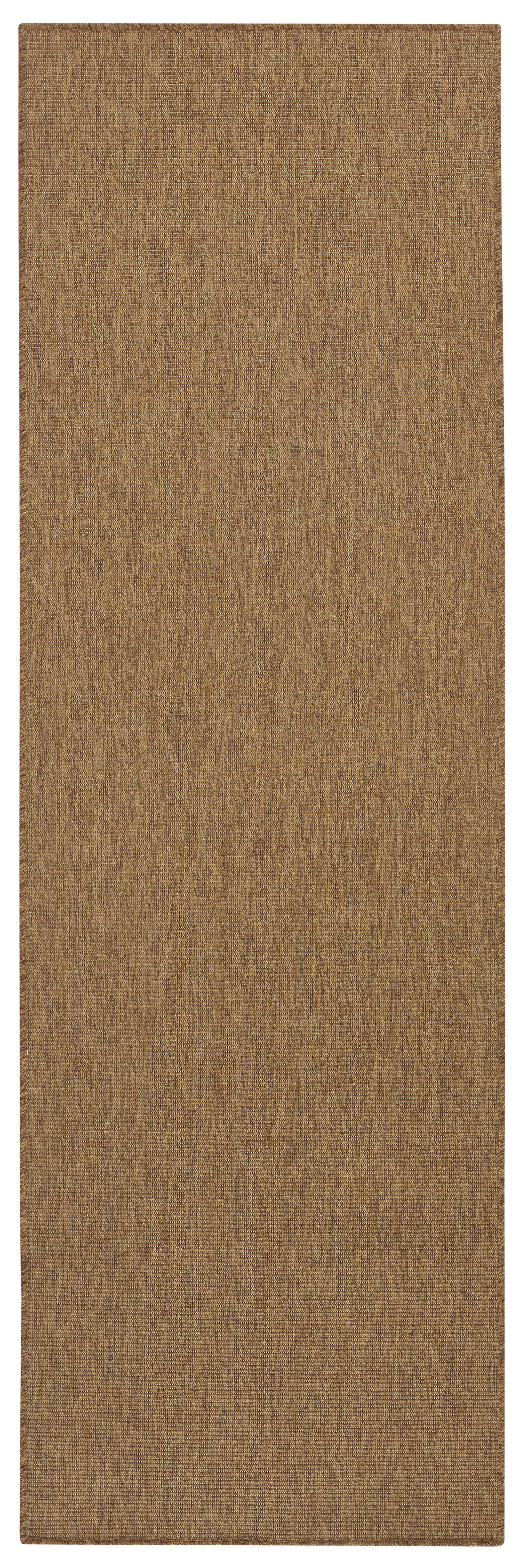 BT Carpet - Hanse Home koberce Běhoun Nature 103530 Hnědý - 80x500 cm