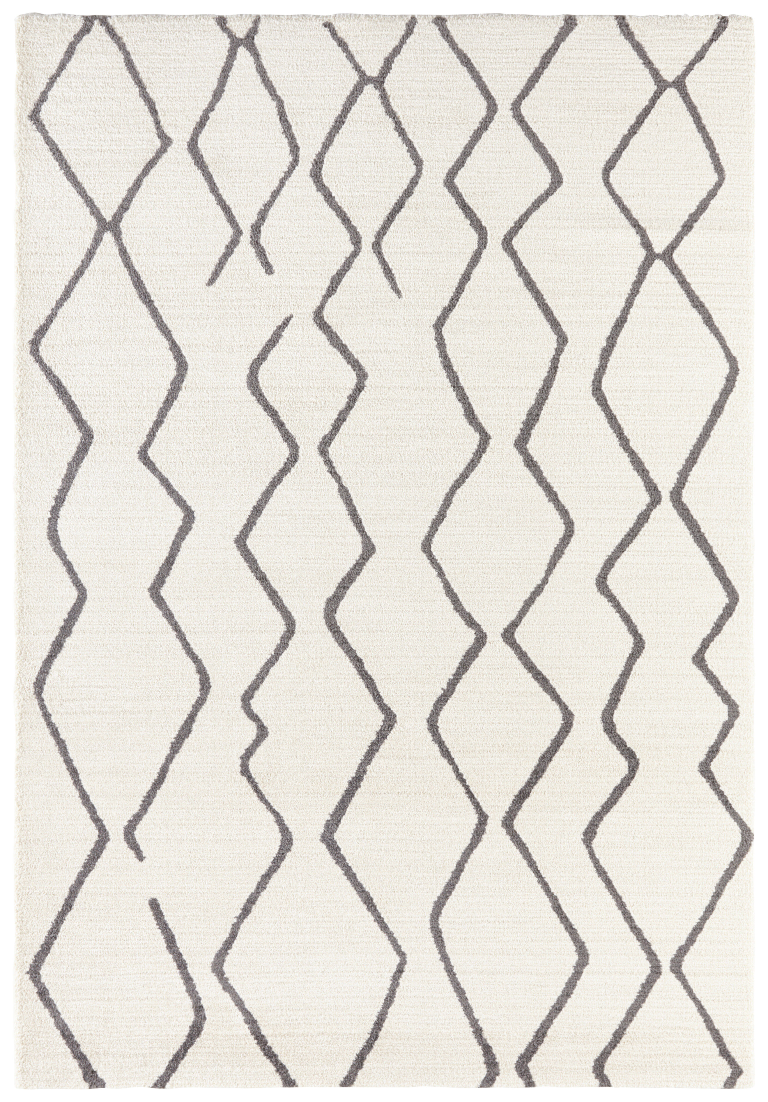 ELLE Decoration koberce Kusový koberec Glow 103657 Cream/Grey z kolekce Elle - 120x170 cm