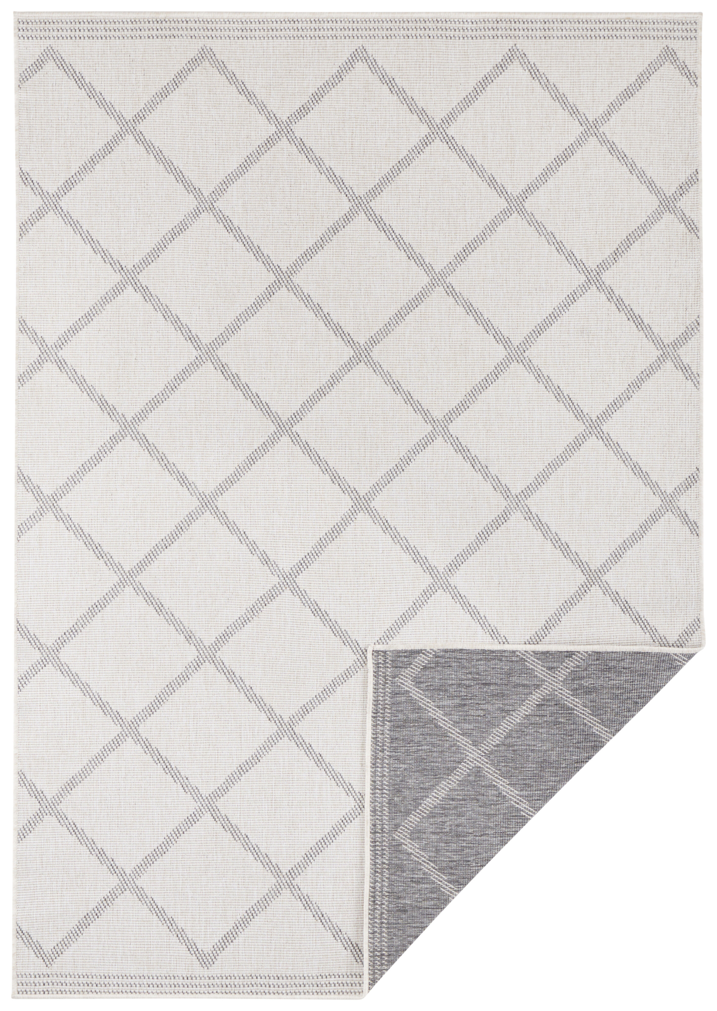 NORTHRUGS - Hanse Home koberce Kusový koberec Twin Supreme 103760 Grey/Cream - 80x150 cm