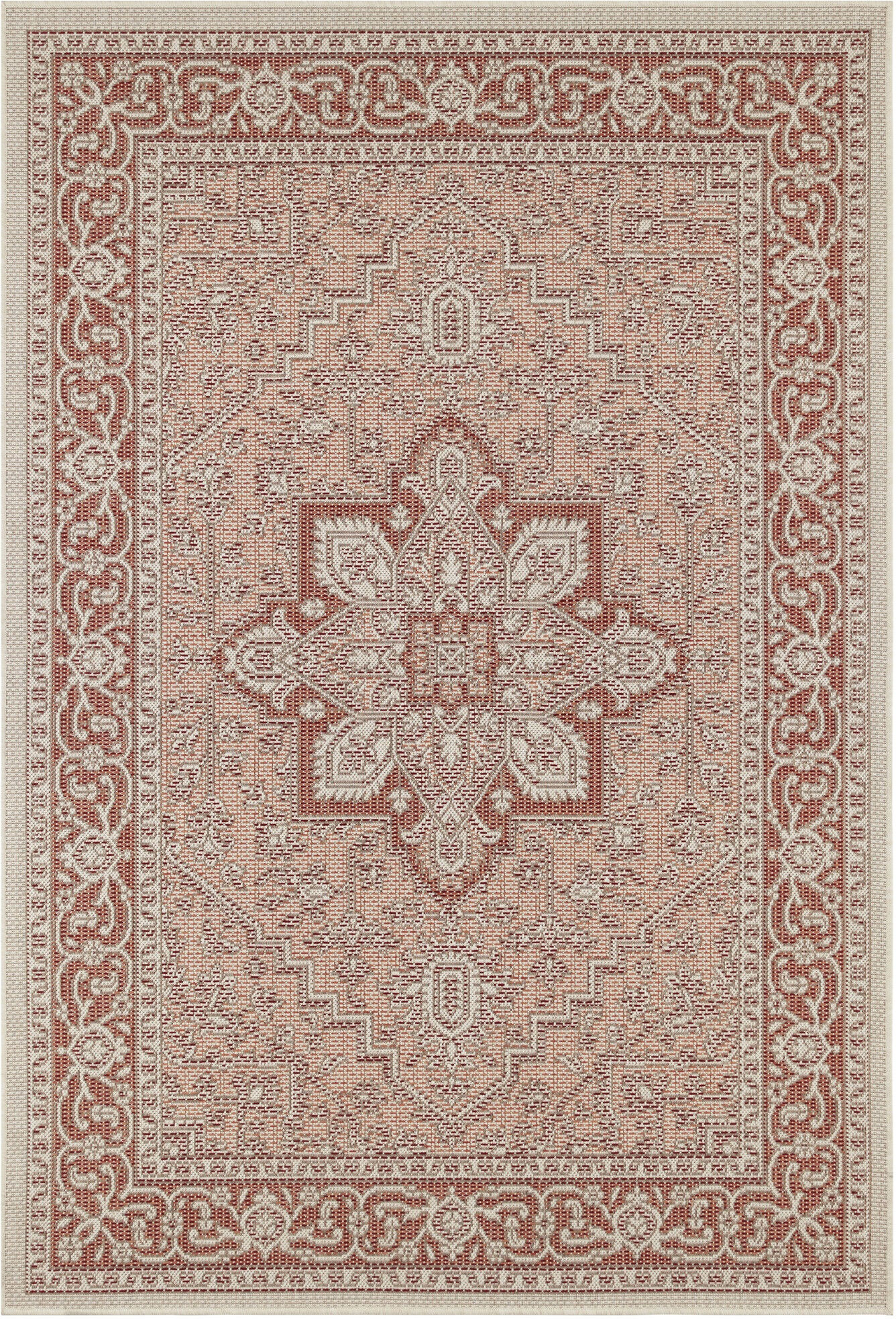 NORTHRUGS - Hanse Home koberce Kusový koberec Jaffa 103875 Terra/Red - 160x230 cm