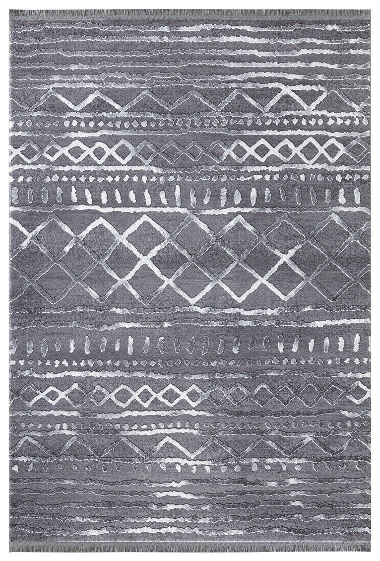 Festival koberce Kusový koberec Astana 129 GA Grey - 80x300 cm