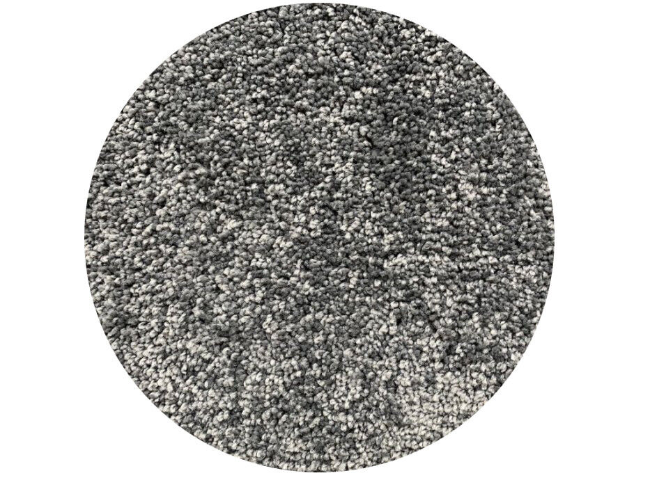 Vopi koberce Kruhový koberec Udine taupe - 100x100 (průměr) kruh cm