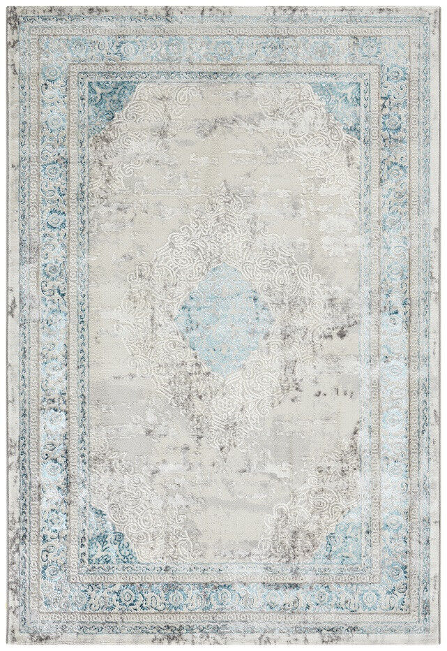 Mint Rugs - Hanse Home koberce Kusový koberec Opulence 104710 Silver-turquoise - 200x290 cm