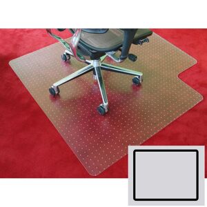 B2B Partner Bürostuhlunterlage für Teppichböden - Polycarbonat, rechteckig, 1200 x 900 mm