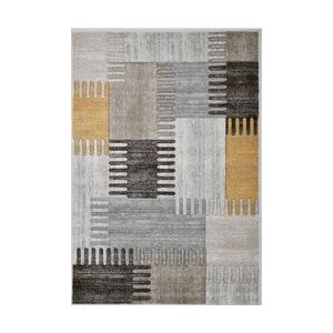 Luxor Living Teppich Torrent, gelb-grau, 80 x 150 cm