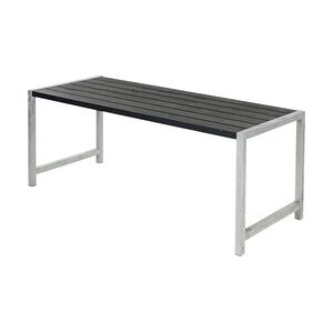 Plus Plankentisch 186x77x72cm schwarz rechteckig