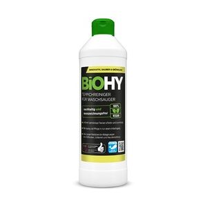 BiOHY Teppichreiniger für Waschsauger, Teppichshampoo, Textilreiniger, Dampfreiniger Teppich 1 x 500 ml Flasche