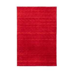 Morgenland Gabbeh Teppich - Indus - Uni - rot - 350 x 250 cm - rechteckig