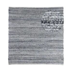 Morgenland Kelim Teppich - Trendy - Toska - grau - 200 x 200 cm - quadratisch