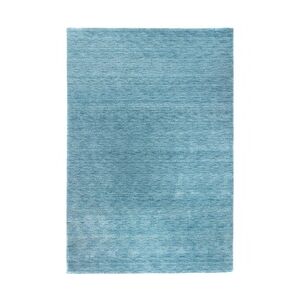 Morgenland Gabbeh Teppich - Indus - Uni - hellblau - 240 x 170 cm - rechteckig
