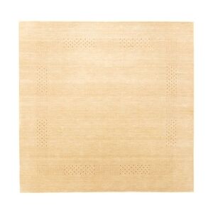 Morgenland Gabbeh Teppich - Loribaft Perser - Nova - beige - 200 x 200 cm - quadratisch