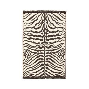 Morgenland Kelim Teppich - Trendy - Munita - schwarz - 180 x 120 cm - rechteckig