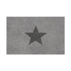 andiamo Fußmatte Stars Kokos grau, 40 x 60 cm